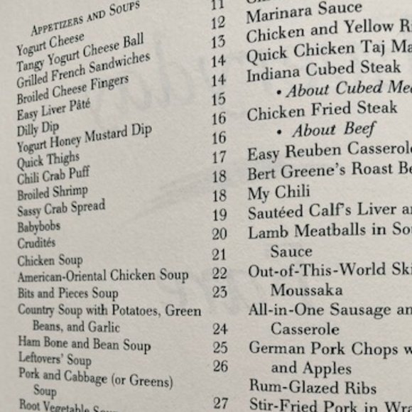 Vintage 1991 Cookery 1st Edition Three in One Cookbook Gourmet Recipes - Picture 8 of 11